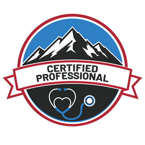 Mount Up Home Health Care Agency Badge